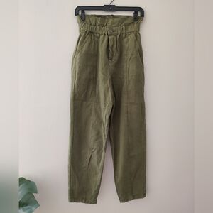 Blank NYC Mom Paper Bag Pants size 27 NEW